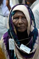 Somalische vrouw, foto Paul Jeffrey, Dadaab, Kenia