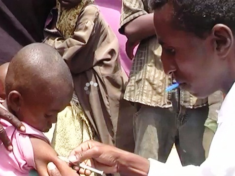 Inenting tegen mazelen in Somalië