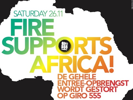 Fire Palace steunt Afrika