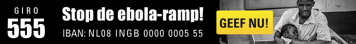 Stop de ebola-ramp. Geef nu!