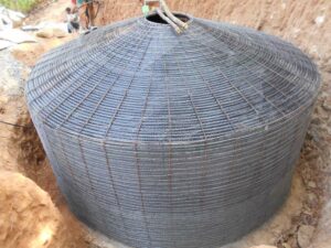 Construction site of ferrocement tank (002)