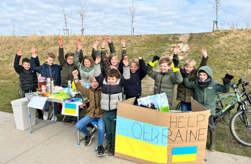 kinderen in actie voor giro555
